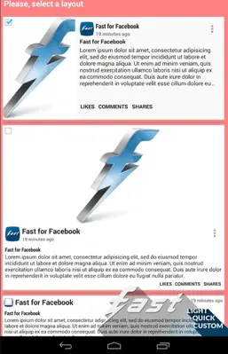 Fast Facebook android App screenshot 3